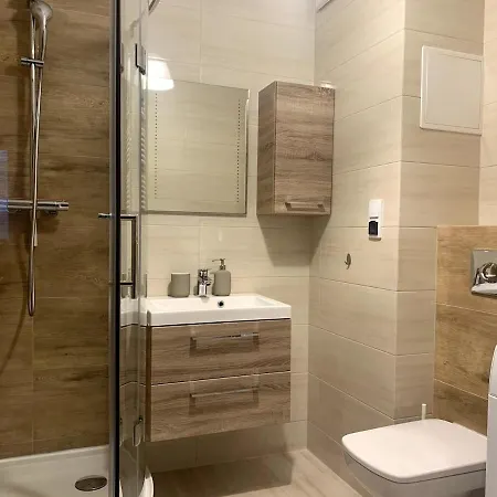 Komfort 2 Sypialnie Parking Klima Lägenhet