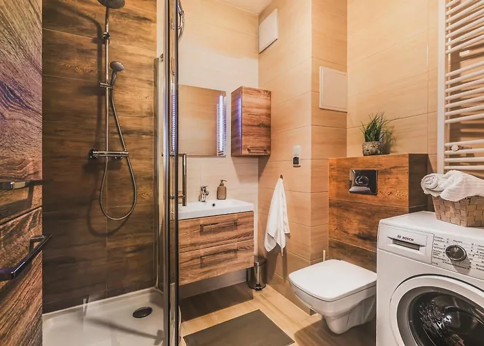 Komfort 2 Sypialnie Parking Klima Apartment